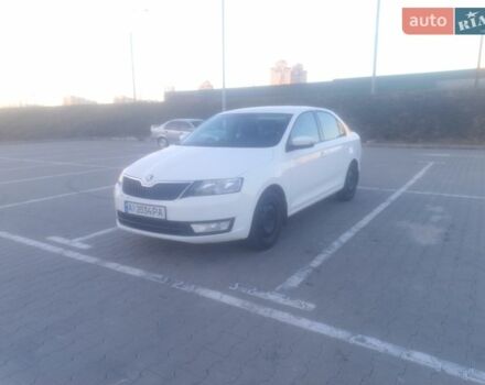 Белый Шкода Рапид, объемом двигателя 1.6 л и пробегом 257 тыс. км за 7999 $, фото 1 на Automoto.ua