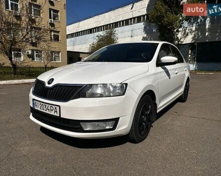 Белый Шкода Рапид, объемом двигателя 1.6 л и пробегом 262 тыс. км за 7770 $, фото 1 на Automoto.ua