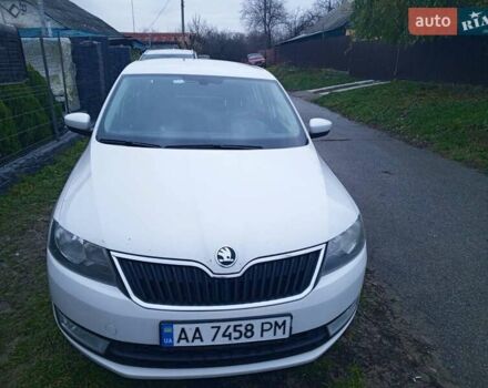 Белый Шкода Рапид, объемом двигателя 1.2 л и пробегом 220 тыс. км за 7500 $, фото 1 на Automoto.ua