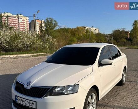 Белый Шкода Рапид, объемом двигателя 1.2 л и пробегом 161 тыс. км за 8800 $, фото 1 на Automoto.ua