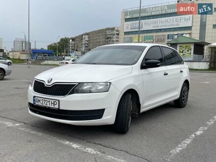 Шкода Рапід 2017 у Житомирі на Automoto.ua Білий Шкода Рапід, об'ємом двигуна 1.6 л та пробігом 230 тис. км за 7900 $, фото 1 на Automoto.ua