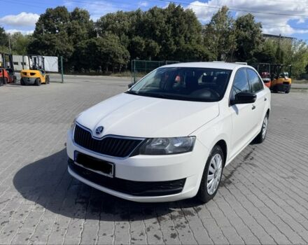 Білий Шкода Рапід, об'ємом двигуна 1.4 л та пробігом 263 тис. км за 4150 $, фото 1 на Automoto.ua
