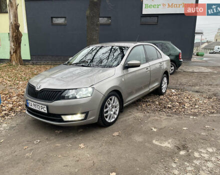 Бежевый Шкода Рапид, объемом двигателя 1.6 л и пробегом 230 тыс. км за 7999 $, фото 2 на Automoto.ua