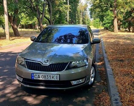 Бежевый Шкода Рапид, объемом двигателя 1.2 л и пробегом 218 тыс. км за 5900 $, фото 6 на Automoto.ua