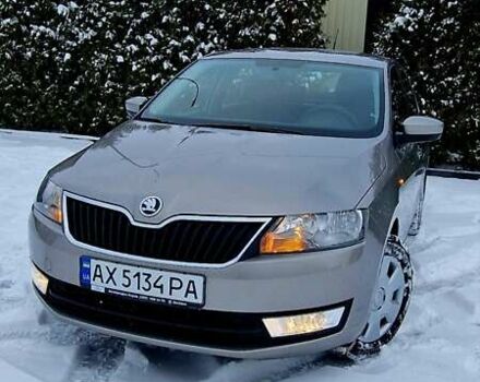 Бежевый Шкода Рапид, объемом двигателя 1.2 л и пробегом 82 тыс. км за 8670 $, фото 1 на Automoto.ua