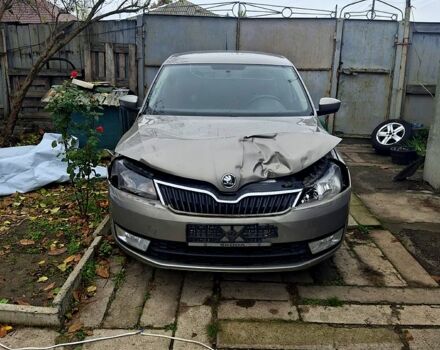 Бежевый Шкода Рапид, объемом двигателя 1.6 л и пробегом 181 тыс. км за 3800 $, фото 1 на Automoto.ua