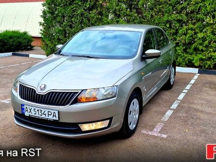 Бежевый Шкода Рапид, объемом двигателя 1.2 л и пробегом 78 тыс. км за 9370 $, фото 1 на Automoto.ua