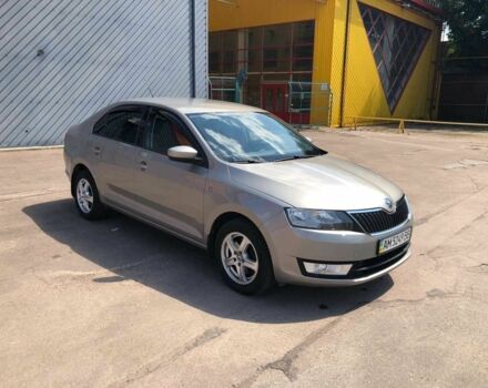 Бежевый Шкода Рапид, объемом двигателя 1.2 л и пробегом 86 тыс. км за 8900 $, фото 1 на Automoto.ua