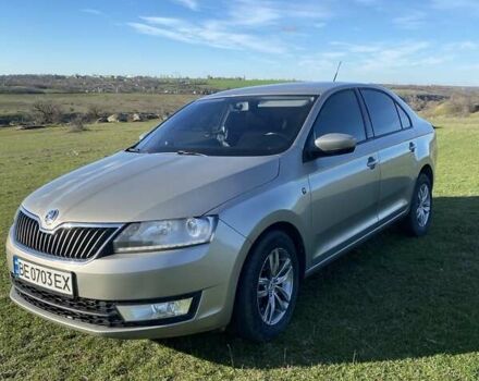 Бежевый Шкода Рапид, объемом двигателя 1.6 л и пробегом 185 тыс. км за 8350 $, фото 1 на Automoto.ua