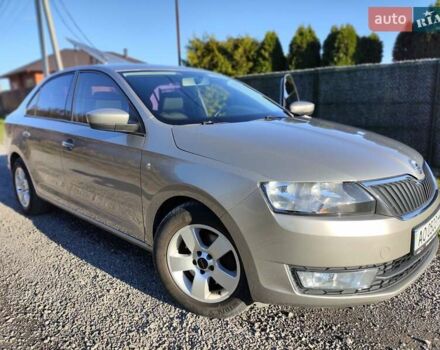 Бежевый Шкода Рапид, объемом двигателя 1.6 л и пробегом 206 тыс. км за 8900 $, фото 1 на Automoto.ua