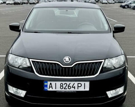 Черный Шкода Рапид, объемом двигателя 1.4 л и пробегом 214 тыс. км за 10600 $, фото 1 на Automoto.ua