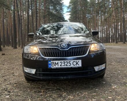 Черный Шкода Рапид, объемом двигателя 1.2 л и пробегом 123 тыс. км за 7600 $, фото 1 на Automoto.ua