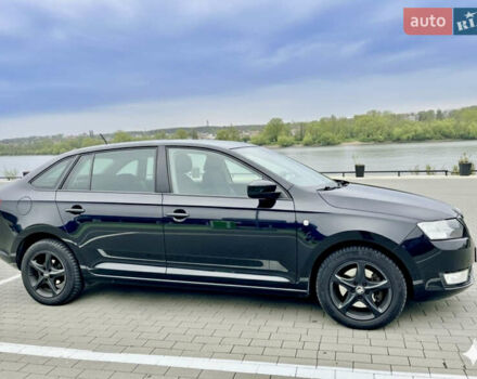 Черный Шкода Рапид, объемом двигателя 1.4 л и пробегом 214 тыс. км за 10600 $, фото 4 на Automoto.ua