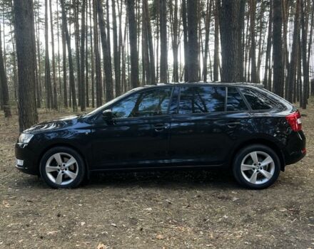 Черный Шкода Рапид, объемом двигателя 1.2 л и пробегом 123 тыс. км за 7600 $, фото 3 на Automoto.ua