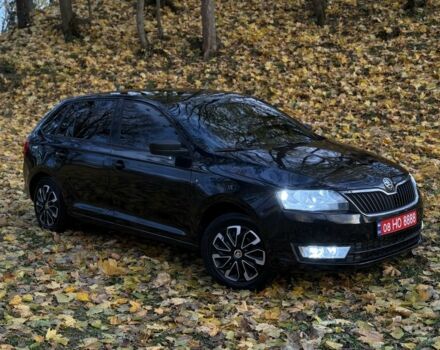 Черный Шкода Рапид, объемом двигателя 1.6 л и пробегом 260 тыс. км за 7200 $, фото 2 на Automoto.ua