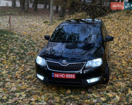 Шкода Рапид 2015 в Тернополе на Automoto.ua Черный Шкода Рапид, объемом двигателя 1.6 л и пробегом 260 тыс. км за 7999 $, фото 5 на Automoto.ua