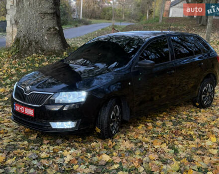 Шкода Рапид 2015 в Тернополе на Automoto.ua Черный Шкода Рапид, объемом двигателя 1.6 л и пробегом 260 тыс. км за 7999 $, фото 4 на Automoto.ua