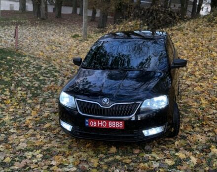 Черный Шкода Рапид, объемом двигателя 1.6 л и пробегом 260 тыс. км за 7200 $, фото 7 на Automoto.ua