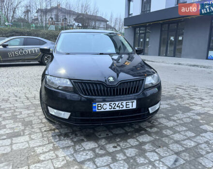 Черный Шкода Рапид, объемом двигателя 1.6 л и пробегом 299 тыс. км за 7000 $, фото 1 на Automoto.ua