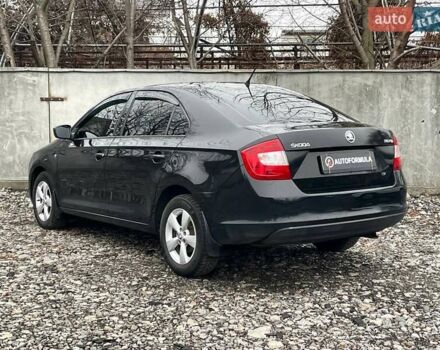 Черный Шкода Рапид, объемом двигателя 1.2 л и пробегом 197 тыс. км за 7690 $, фото 5 на Automoto.ua