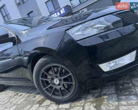 Черный Шкода Рапид, объемом двигателя 1.6 л и пробегом 299 тыс. км за 7000 $, фото 6 на Automoto.ua