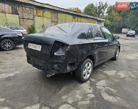 Черный Шкода Рапид, объемом двигателя 1.6 л и пробегом 90 тыс. км за 3000 $, фото 12 на Automoto.ua