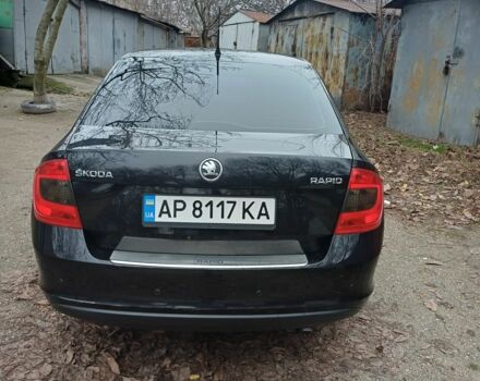 Черный Шкода Рапид, объемом двигателя 1.6 л и пробегом 119 тыс. км за 8200 $, фото 1 на Automoto.ua