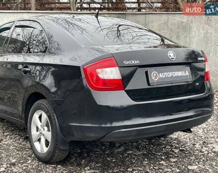 Черный Шкода Рапид, объемом двигателя 1.2 л и пробегом 197 тыс. км за 7690 $, фото 6 на Automoto.ua