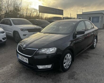 Черный Шкода Рапид, объемом двигателя 1.6 л и пробегом 261 тыс. км за 8000 $, фото 2 на Automoto.ua