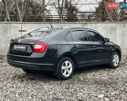 Черный Шкода Рапид, объемом двигателя 1.2 л и пробегом 197 тыс. км за 7690 $, фото 9 на Automoto.ua