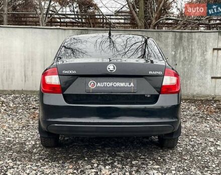 Черный Шкода Рапид, объемом двигателя 1.2 л и пробегом 197 тыс. км за 7690 $, фото 8 на Automoto.ua
