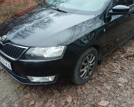Черный Шкода Рапид, объемом двигателя 1.6 л и пробегом 119 тыс. км за 8200 $, фото 1 на Automoto.ua