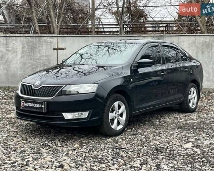 Черный Шкода Рапид, объемом двигателя 1.2 л и пробегом 197 тыс. км за 7690 $, фото 4 на Automoto.ua