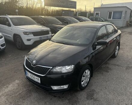 Черный Шкода Рапид, объемом двигателя 1.6 л и пробегом 261 тыс. км за 8000 $, фото 1 на Automoto.ua