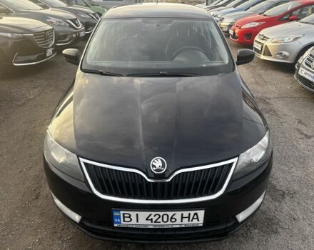 Черный Шкода Рапид, объемом двигателя 1.6 л и пробегом 261 тыс. км за 8000 $, фото 13 на Automoto.ua