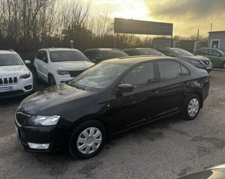 Черный Шкода Рапид, объемом двигателя 1.6 л и пробегом 261 тыс. км за 8000 $, фото 4 на Automoto.ua