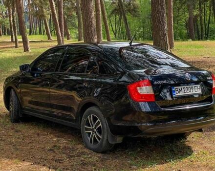 Черный Шкода Рапид, объемом двигателя 1.6 л и пробегом 222 тыс. км за 8100 $, фото 3 на Automoto.ua