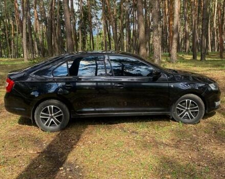Черный Шкода Рапид, объемом двигателя 1.6 л и пробегом 222 тыс. км за 8100 $, фото 6 на Automoto.ua