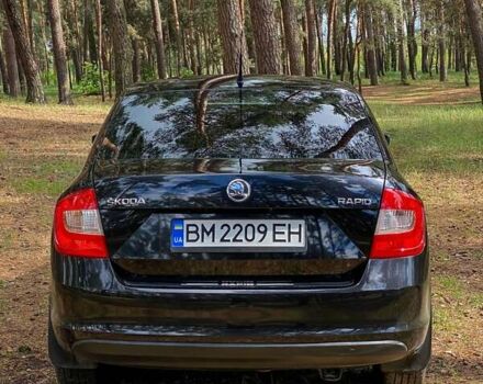 Черный Шкода Рапид, объемом двигателя 1.6 л и пробегом 222 тыс. км за 8100 $, фото 4 на Automoto.ua