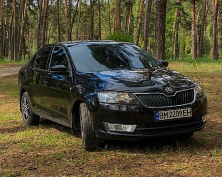 Черный Шкода Рапид, объемом двигателя 1.6 л и пробегом 222 тыс. км за 8100 $, фото 7 на Automoto.ua