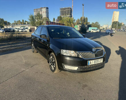 Шкода Рапид 2015 в Киеве на Automoto.ua Черный Шкода Рапид, объемом двигателя 1.2 л и пробегом 231 тыс. км за 7499 $, фото 2 на Automoto.ua