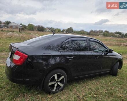 Черный Шкода Рапид, объемом двигателя 1.2 л и пробегом 350 тыс. км за 9000 $, фото 4 на Automoto.ua