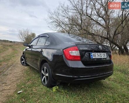 Черный Шкода Рапид, объемом двигателя 1.2 л и пробегом 350 тыс. км за 9000 $, фото 7 на Automoto.ua