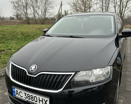 Черный Шкода Рапид, объемом двигателя 1.2 л и пробегом 175 тыс. км за 8000 $, фото 1 на Automoto.ua