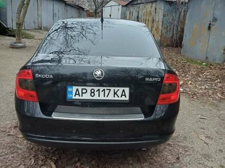 Черный Шкода Рапид, объемом двигателя 1.6 л и пробегом 119 тыс. км за 8200 $, фото 1 на Automoto.ua