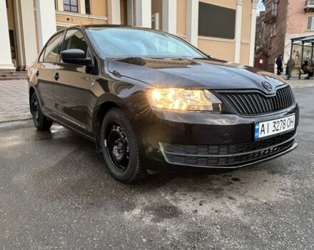 Черный Шкода Рапид, объемом двигателя 1.2 л и пробегом 177 тыс. км за 7200 $, фото 1 на Automoto.ua