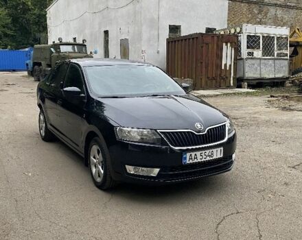 Черный Шкода Рапид, объемом двигателя 1.6 л и пробегом 90 тыс. км за 3500 $, фото 1 на Automoto.ua