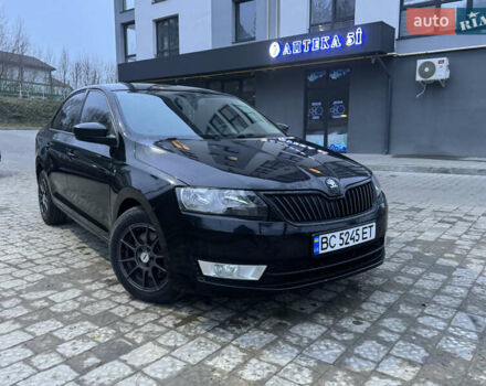 Черный Шкода Рапид, объемом двигателя 1.6 л и пробегом 299 тыс. км за 7000 $, фото 1 на Automoto.ua