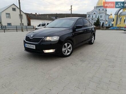 Шкода Рапід 2013 у Монастыриске на Automoto.ua Чорний Шкода Рапід, об'ємом двигуна 1.6 л та пробігом 199 тис. км за 7500 $, фото 1 на Automoto.ua
