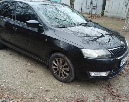 Черный Шкода Рапид, объемом двигателя 1.6 л и пробегом 119 тыс. км за 8200 $, фото 1 на Automoto.ua